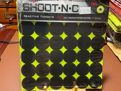 Birchwood Casey Targets N C objetivos reactivos 432 1" autoadhesivo reparación pastas Foto 1 de 2