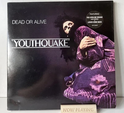 DEAD OR ALIVE YOUTHQUAKE Vinyl LP A1/B1 Pressing ALBUM Vgc You Spin Me Round - Image 1 of 4