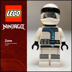 GENUINE LEGO NINJAGO Zane Sons of Garmadon njo0471 mini figure - Picture 1 of 7