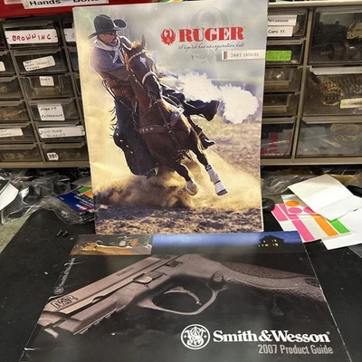 2007 Smith & Wesson, Ruger Product Guides 2 For One Price $30.00 Lbook 1 - Image 1 of 3