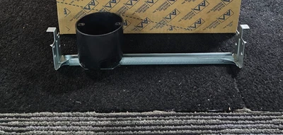 (QTY 12) Allied Moulded PC213-BH 3.5" Dia. Round Fixture Support Box 21 cu. in.