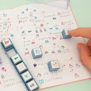 Estampillas de diario autoentintadas - Pochitto Pick - Kodomo No Kao - Imagen 1 de 9