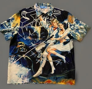 Star Wars Funko Shirt Herren XXL All Over Print Luke Skywalker Darth Vader JBHS - Bild 1 von 11