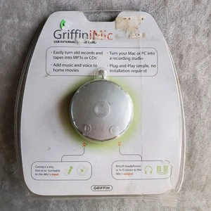 NEW Griffin iMic USB External Sound Card 2004 PC MAC T3041LL/A With CD-R Drive - Picture 1 of 3