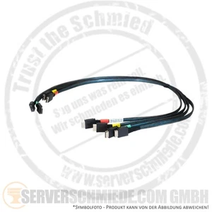 Fujitsu 65-75cm OCuLink Kabel cable NVMe PCIe SFF-8611 RX2540 M4 M5 A3C40205774 - Afbeelding 1 van 3