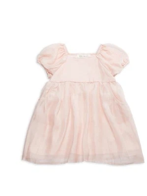 Nuevo con etiquetas Vestido Isabella And Chloe Niñas Taylor Rosa Manga Corta Talla 6X Foto 1 de 4