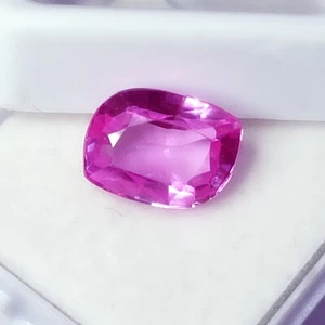 Loose Gemstone Natural Pink Sapphire Certified 6.02 Ct Fancy Shape Sapphire Gems - Picture 1 of 7