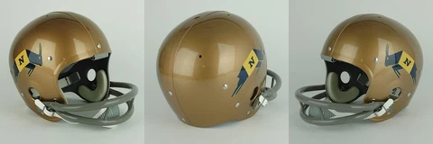 NAVY MIDSHIPMEN 1964 Vintage Riddell TK Suspension Football Helmet Cover