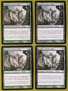 Honden of Life's Web x4 Champions of Kamigawa 4x Magic the Gathering MTG - Picture 1 of 1