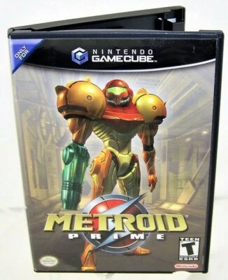 METROID PRIME Nintendo GameCube Disc Manual Case 2002 NO Memory Card NO Inserts  - Image 1 of 4