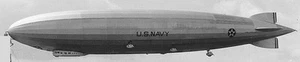 ZR-3 USS Los Angeles US Navy ZR3 Airship Wood Model Replica Large Free Shipping - Picture 1 of 1