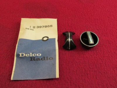 NOS 1968 OLDSMOBILE OLDS TORONADO CUTLASS F85 RADIO CONTROL KNOB 442 SUPREME "S" - Image 1 of 4