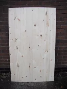 Wooden Garden Side Gate Ledge & Braced Heavy Duty 5ft 1500mm Flat Top - Picture 1 of 4
