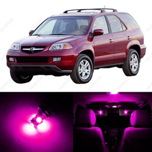 20 x Pink LED Interior Lights Package For 2001 - 2006 Acura MDX + PRY TOOL - Picture 1 of 7