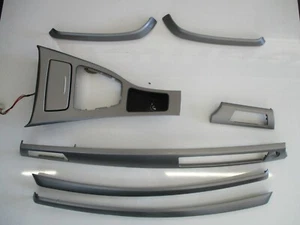 BMW E90 SILVER TRIM DASHBOARD DOOR CENTER CONSOLE BREAKING. - Picture 1 of 1