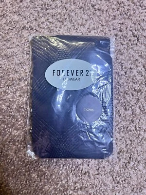 Forever 21 Legwear Women's Pattern Dark Gray Tights Size M/L - 000798 - Image 1 of 4