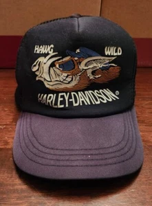 Sombrero vintage años 80 Harley-Davidson HAWG-WILD - Imagen 1 de 6