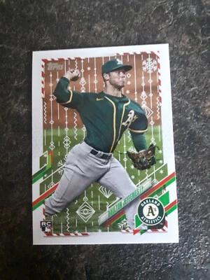 2021 Topps Holiday Rookie Daulton Jefferies RC Card# HW10 - Image 1 of 2
