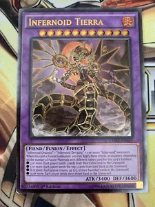 Infernoid Tierra CORE-EN049 Ultimate Rare 1st Edition VLP Yugioh - Foto 1 di 2