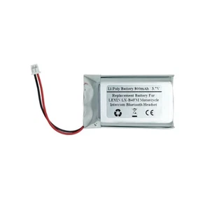 Battery for LEXIN LX-B4FM Motorcycle Intercom Bluetooth Headset, Helmet Intercom - Picture 1 of 2