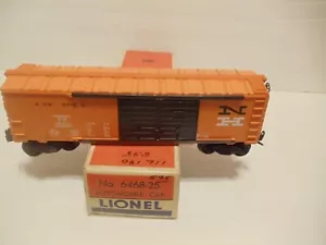 Lionel Trains Postwar 6468-25 NH Automobile Boxcar in LNOB+ Zustand - Bild 1 von 9