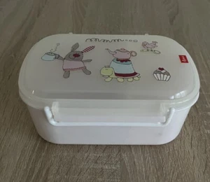 Sigikid Kindergarten Kita Brotdose Lunchbox 3 happy Friends wie neu - Bild 1 von 3