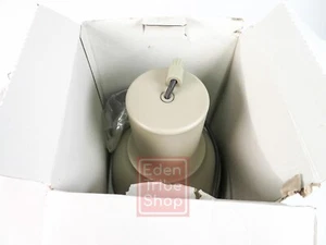 Ikea HEKTAR Pendant Ceiling Lamp 9" Steel Beige Modern Open Box - Picture 1 of 3