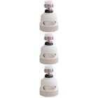  3 Count Tap Extension for Kitchen Sink Faucet Water Saving Shower
