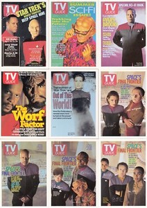 The Quotable Star Trek Deep Space Nine TV Guide Cover Insert Card Set TV1 - TV9