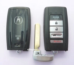 OEM ACURA RDX MDX DRIVER 2 smart keyless entry remote fob KR580399900 +NEW KEY - Picture 1 of 5