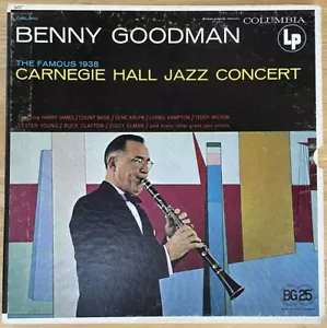 Benny Goodman - Famous 1938 Carnegie Hall Jazz Concert -Columbia OSL-160 Promo - Picture 1 of 14