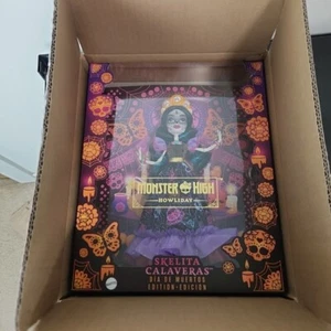 Mattel - Monster High - Howliday Dia de Muertos Skelita Calaveras Doll [New Toy] - Picture 1 of 8