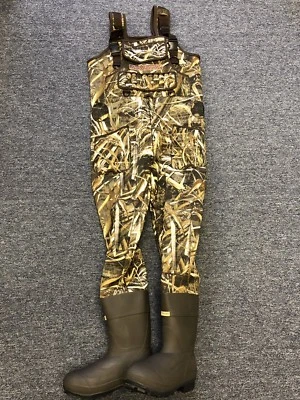 New 5mm Kobuk Max-5 Camo Neoprene Fishing/ Hunting Wader Lug Size 7R 1600 Gram - Image 1 of 4