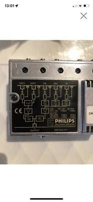 Amplificateur D Antenne Tv PHILIPS Tnt Hd  - Photo 1/2