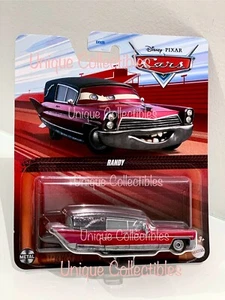 Disney Cars Randy Cadillac Hearse On the Road Diecast Toy Car Brand New - Picture 1 of 2