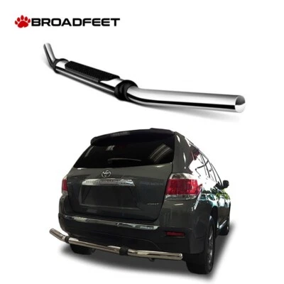 Protector de parachoques trasero con almohadilla de paso para Toyota Highlander 2008-2010 Foto 1 de 3