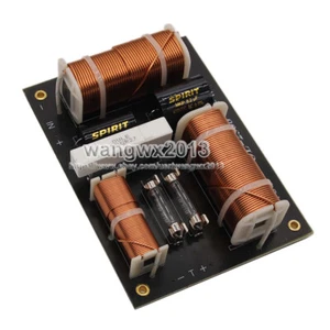 1x 600W Dual Bass 2 Way 3 Unit Speaker Frequency Divider Audio Crossover Filters - Picture 1 of 7