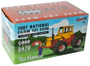 Ertl Toy Farmer - CASE 2470 TRACTION KING 4WD TRACTOR - 1:64  2007 Farm Toy Show