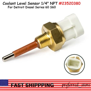 For Detroit Diesel Series 60 S60 Coolant Temperature Level Sensor 23520380 1/4" - Foto 1 di 10