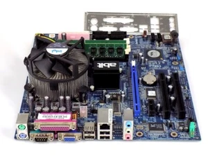 Mainboard CPU Ram Retro Bundle: Abit IP-95 + Intel Pentium D 3Ghz + 4GB DDR2 TOP - Photo 1/1
