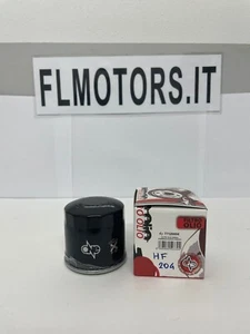 FILTRO OLIO HONDA-KAWASAKI-SUZUKI-YAMAHA HF 204 77126004 - Foto 1 di 2
