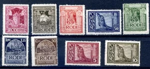 RHODES AEGEAN - 1932 PICTORIAL New Series ** MNH - Picture 1 of 1