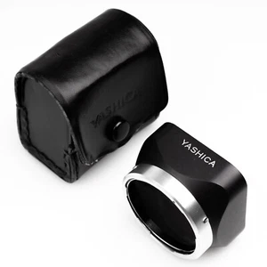 ORIGINAL Yashica Gegenlichtblende Haube Bay Bajonett 1 I D C MAT-124 635 G schwarz mit Etui - Bild 1 von 14