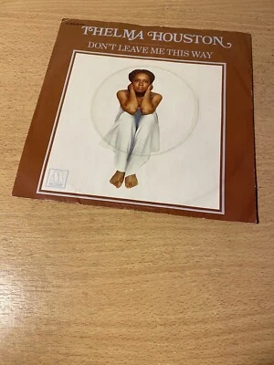 7" THELMA HOUSTON * Don`t Leave Me This Way (MINT-) DISCO SOUL PROMO - Bild 1 von 2