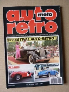 Auto Rétro n°82, Allard J2,J2X, Aston Martin DB6, Facel Vega Facelia, Graham-Pai - Imagen 1 de 1