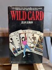 “Wild Card” Jean Simon 1991 Zebra Horror Very Rare Paperback 1st Printing