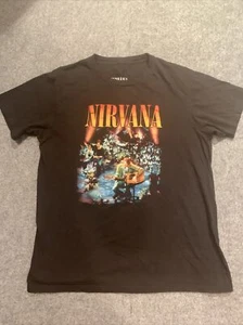 Nirvana Rock Band Group T-Shirt Black Men’s M - Imagen 1 de 5