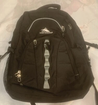 Рюкзак для ноутбука High Sierra Access 2.0, черный, серый, один размер подходит для всех в хорошем состоянии - Изображение 1 из 4