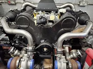 Cubierta de correa de distribución de fibra de carbono para motor 1UZ 1UZ-FE V8 no VVTi - Imagen 1 de 8