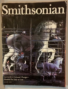 Smithsonian, September 1998 Issue,SHEBA,Tweed,Delacroix,Leonardo's Horse,Leopold - Picture 1 of 1